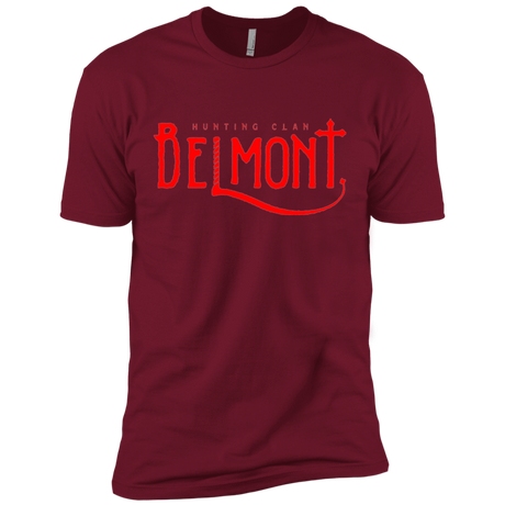 T-Shirts Cardinal / X-Small Belmont Men's Premium T-Shirt