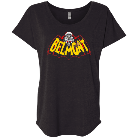 T-Shirts Vintage Black / X-Small Belmont Triblend Dolman Sleeve