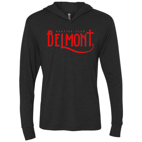 T-Shirts Vintage Black / X-Small Belmont Triblend Long Sleeve Hoodie Tee