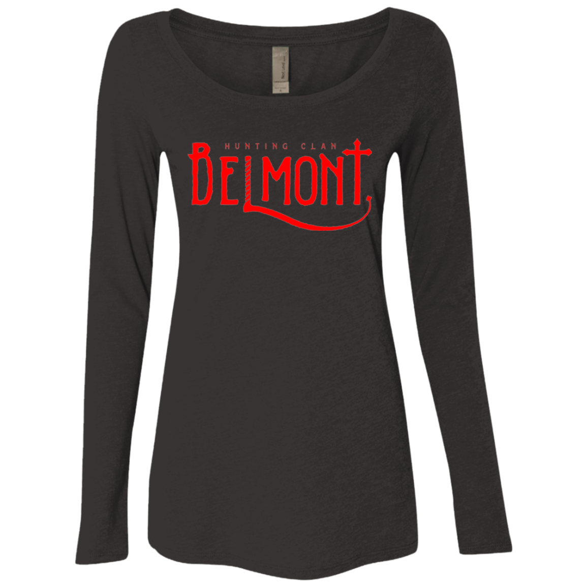 T-Shirts Vintage Black / Small Belmont Women's Triblend Long Sleeve Shirt