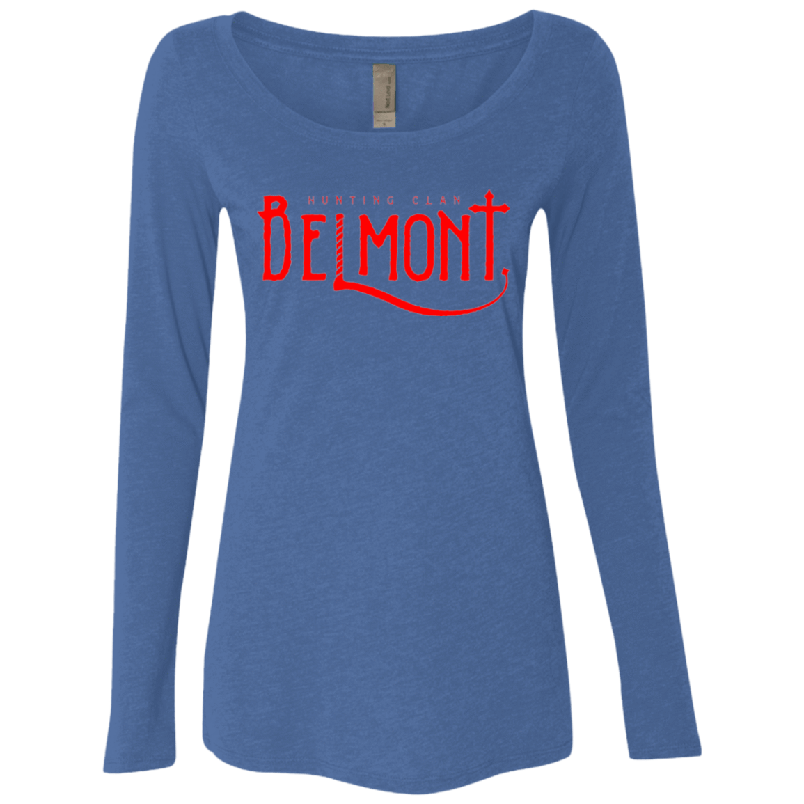 T-Shirts Vintage Royal / Small Belmont Women's Triblend Long Sleeve Shirt
