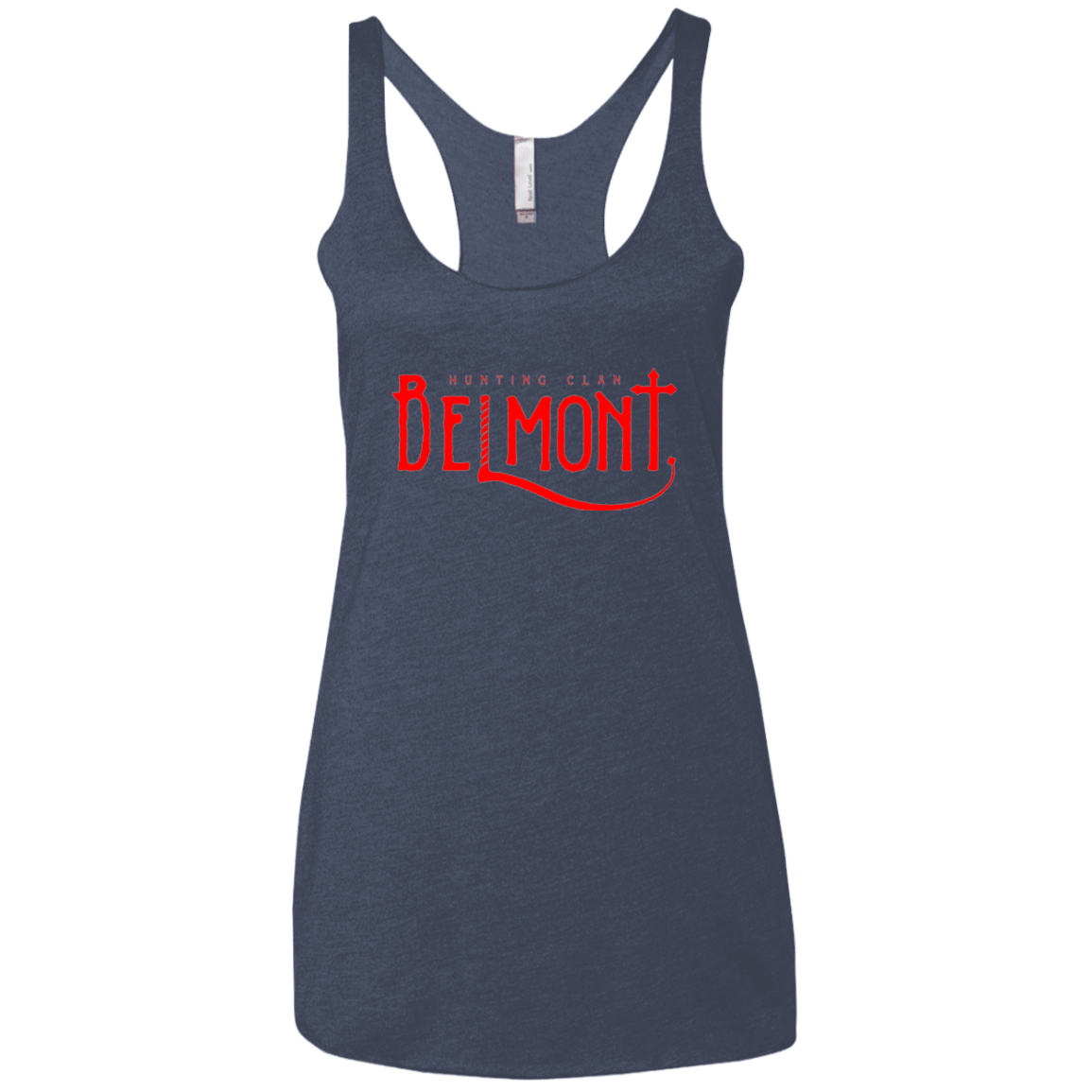 T-Shirts Vintage Navy / X-Small Belmont Women's Triblend Racerback Tank