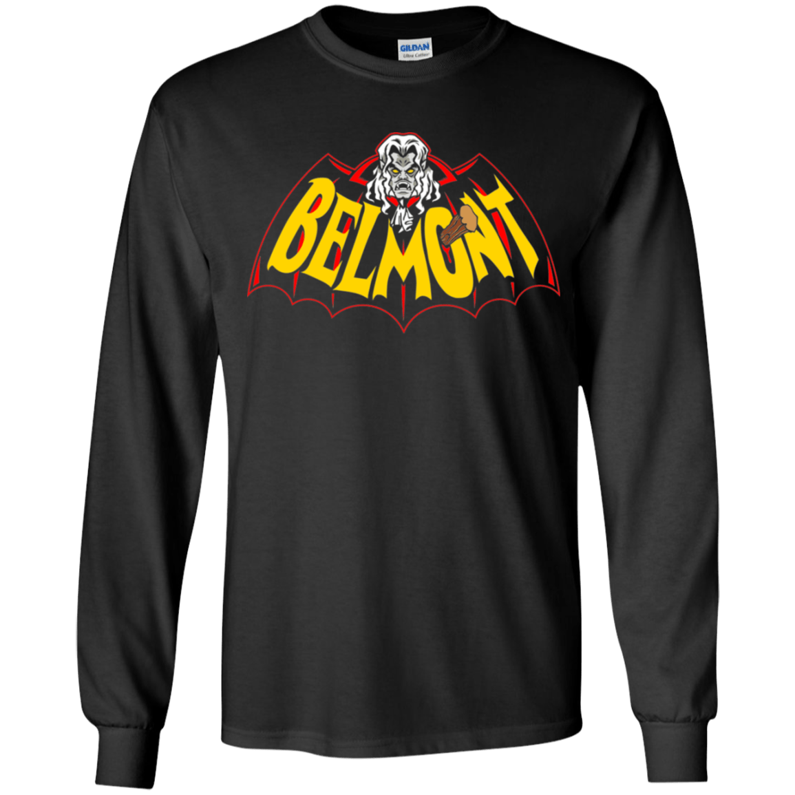 T-Shirts Black / YS Belmont Youth Long Sleeve T-Shirt