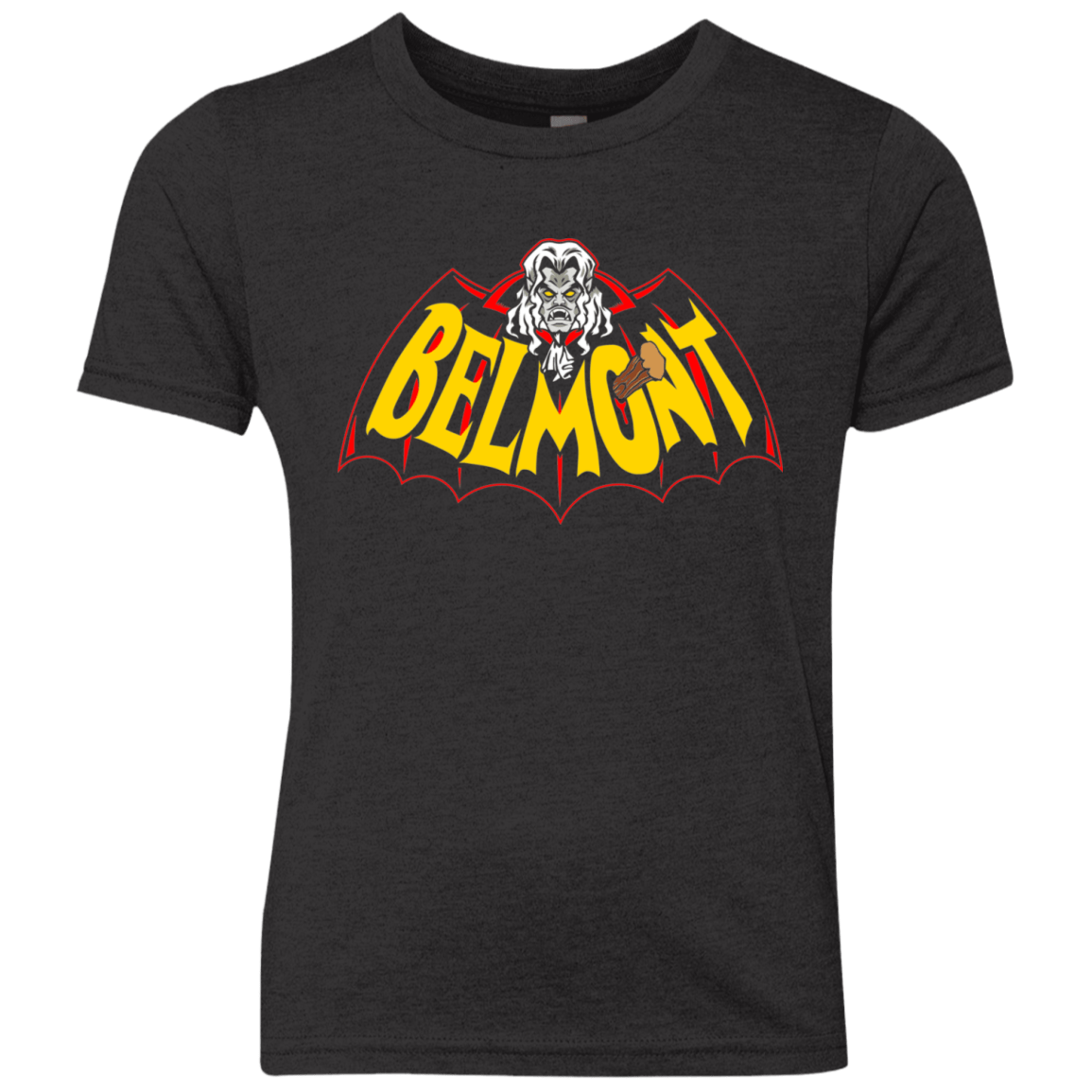 T-Shirts Vintage Black / YXS Belmont Youth Triblend T-Shirt