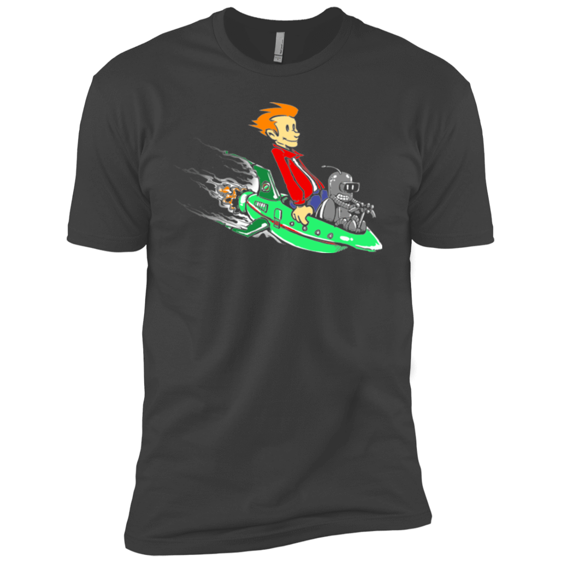 T-Shirts Heavy Metal / YXS Bender and Fry Boys Premium T-Shirt