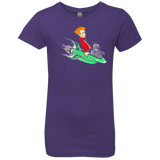 T-Shirts Purple Rush / YXS Bender and Fry Girls Premium T-Shirt