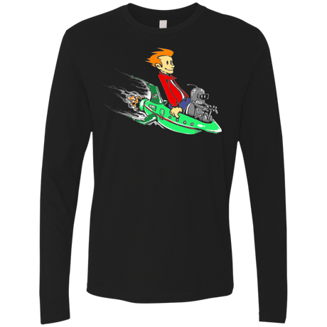 T-Shirts Black / Small Bender and Fry Men's Premium Long Sleeve