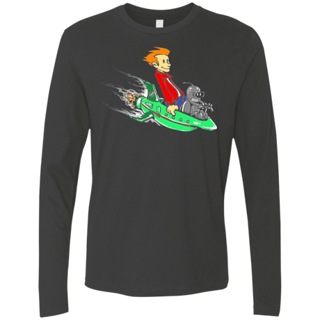 T-Shirts Heavy Metal / Small Bender and Fry Men's Premium Long Sleeve