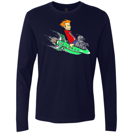 T-Shirts Midnight Navy / Small Bender and Fry Men's Premium Long Sleeve