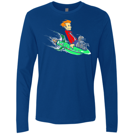 T-Shirts Royal / Small Bender and Fry Men's Premium Long Sleeve