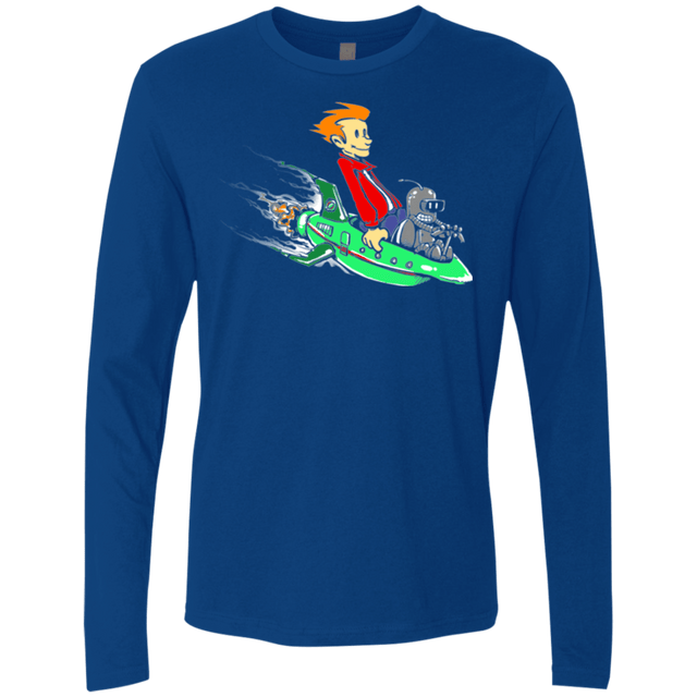 T-Shirts Royal / Small Bender and Fry Men's Premium Long Sleeve