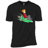 T-Shirts Black / X-Small Bender and Fry Men's Premium T-Shirt