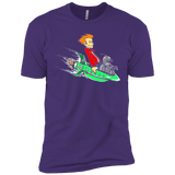 T-Shirts Purple / X-Small Bender and Fry Men's Premium T-Shirt