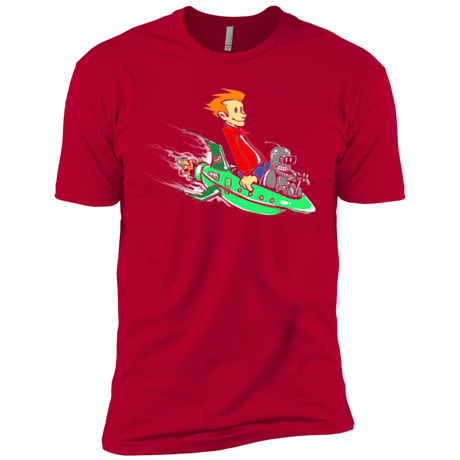 T-Shirts Red / X-Small Bender and Fry Men's Premium T-Shirt