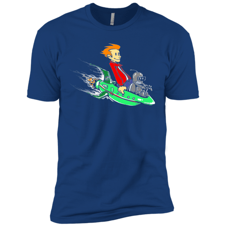 T-Shirts Royal / X-Small Bender and Fry Men's Premium T-Shirt