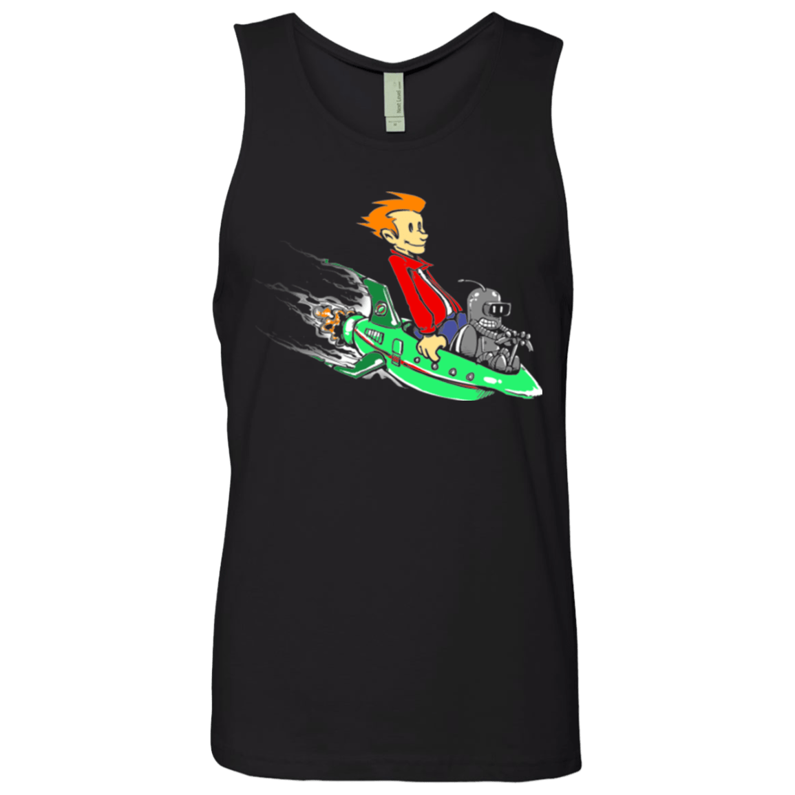 T-Shirts Black / Small Bender and Fry Men's Premium Tank Top