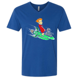 T-Shirts Royal / X-Small Bender and Fry Men's Premium V-Neck