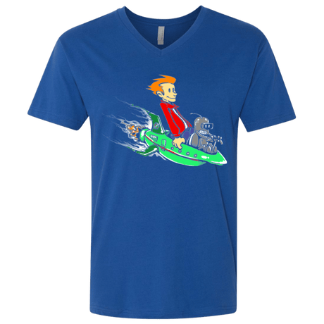 T-Shirts Royal / X-Small Bender and Fry Men's Premium V-Neck