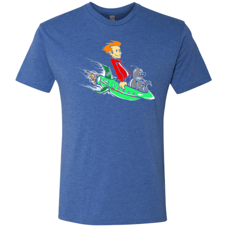 T-Shirts Vintage Royal / Small Bender and Fry Men's Triblend T-Shirt