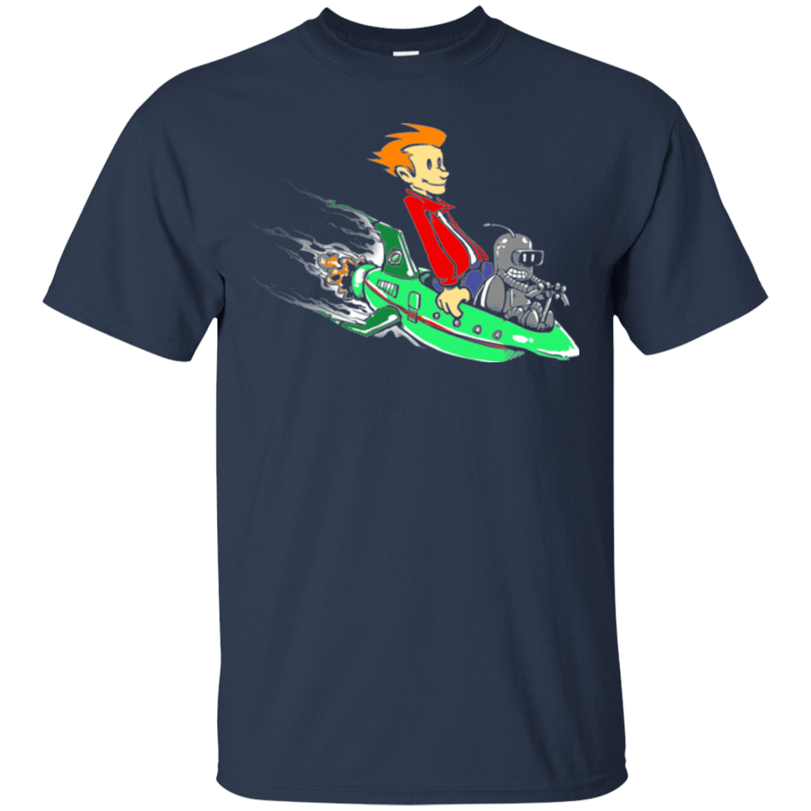 T-Shirts Navy / Small Bender and Fry T-Shirt
