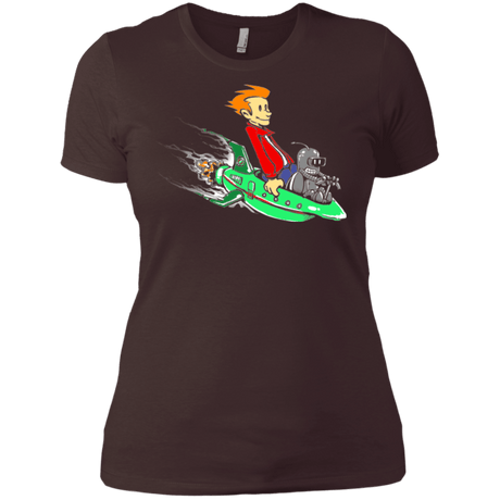 T-Shirts Dark Chocolate / X-Small Bender and Fry Women's Premium T-Shirt