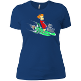 T-Shirts Royal / X-Small Bender and Fry Women's Premium T-Shirt