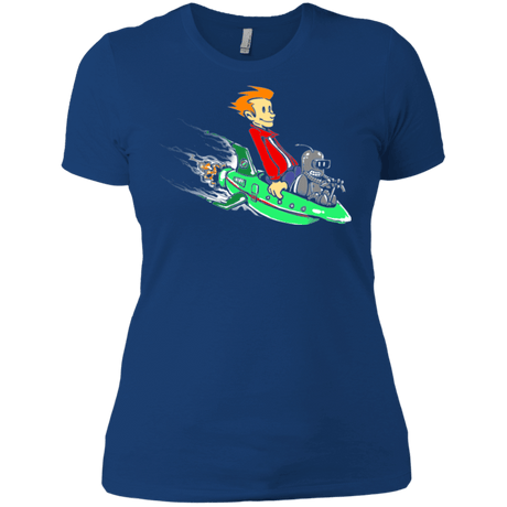 T-Shirts Royal / X-Small Bender and Fry Women's Premium T-Shirt