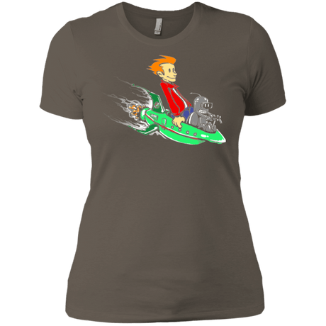 T-Shirts Warm Grey / X-Small Bender and Fry Women's Premium T-Shirt