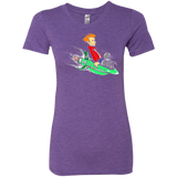 T-Shirts Purple Rush / Small Bender and Fry Women's Triblend T-Shirt