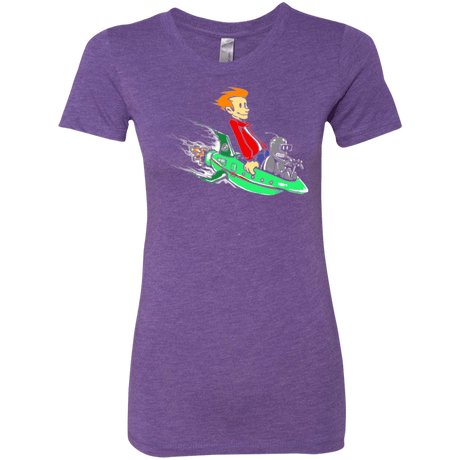 T-Shirts Purple Rush / Small Bender and Fry Women's Triblend T-Shirt