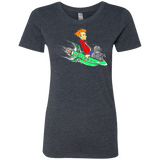 T-Shirts Vintage Navy / Small Bender and Fry Women's Triblend T-Shirt