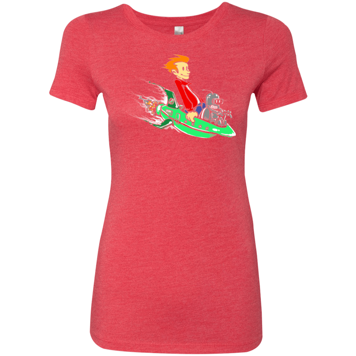 T-Shirts Vintage Red / Small Bender and Fry Women's Triblend T-Shirt