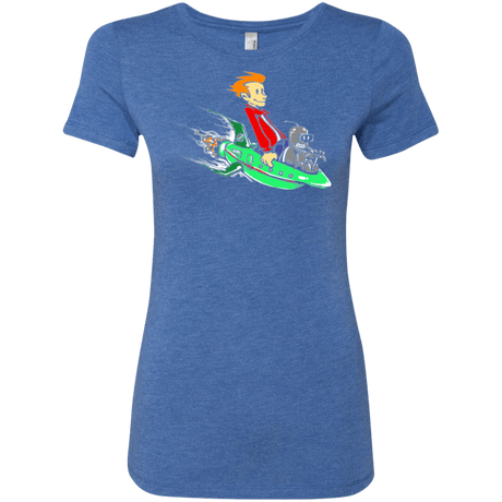T-Shirts Vintage Royal / Small Bender and Fry Women's Triblend T-Shirt