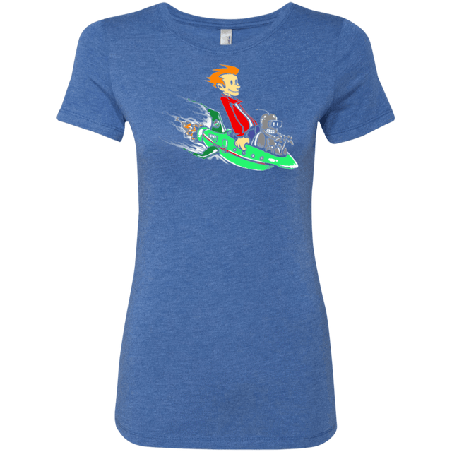 T-Shirts Vintage Royal / Small Bender and Fry Women's Triblend T-Shirt