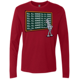 T-Shirts Cardinal / Small Bender Detention Men's Premium Long Sleeve