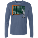 T-Shirts Indigo / Small Bender Detention Men's Premium Long Sleeve