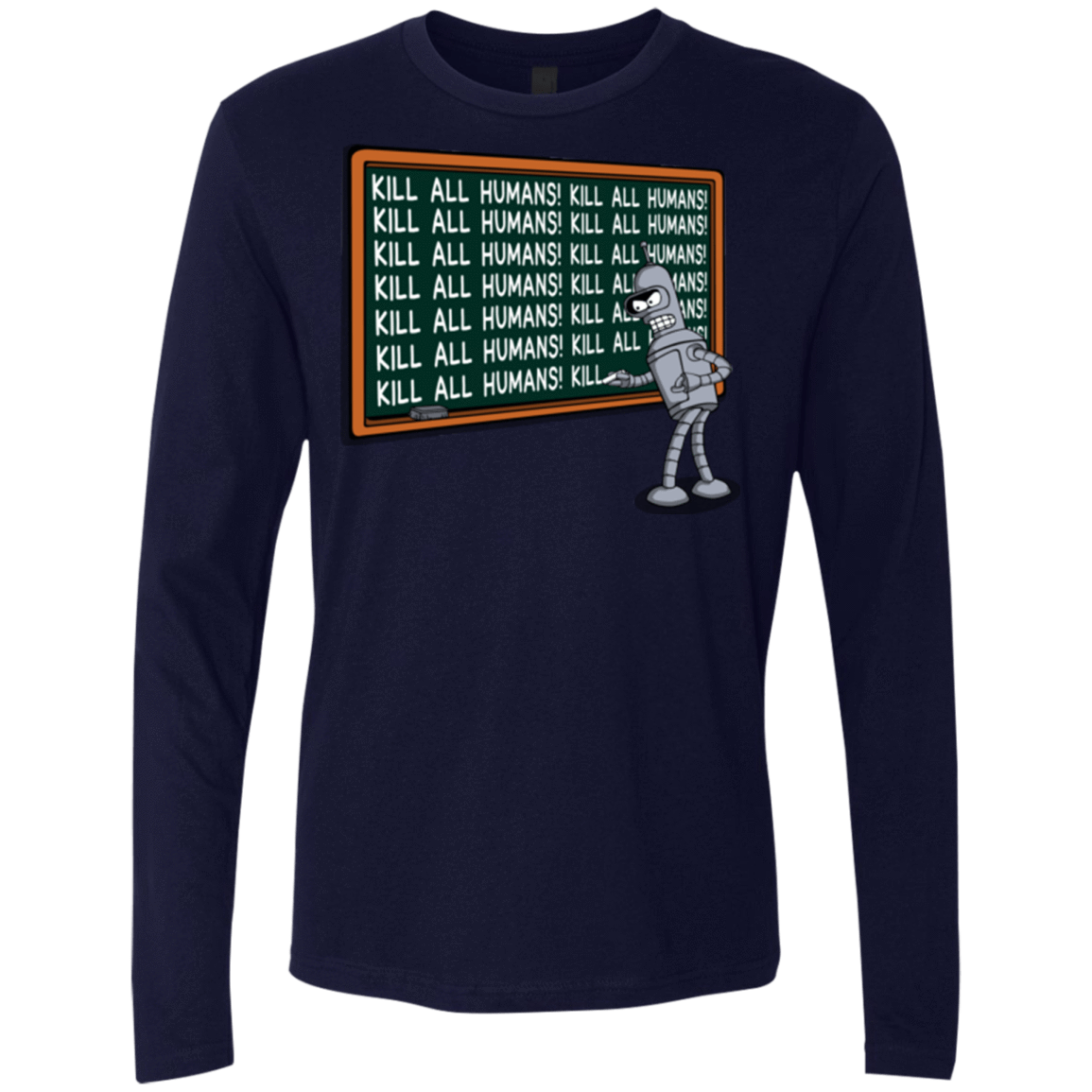 T-Shirts Midnight Navy / Small Bender Detention Men's Premium Long Sleeve