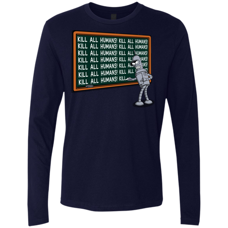 T-Shirts Midnight Navy / Small Bender Detention Men's Premium Long Sleeve