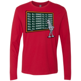 T-Shirts Red / Small Bender Detention Men's Premium Long Sleeve