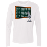 T-Shirts White / Small Bender Detention Men's Premium Long Sleeve