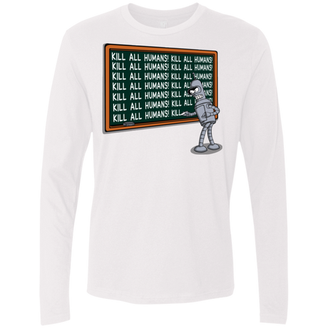 T-Shirts White / Small Bender Detention Men's Premium Long Sleeve