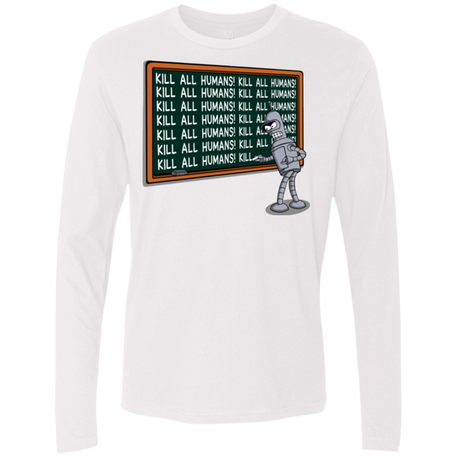 T-Shirts White / Small Bender Detention Men's Premium Long Sleeve