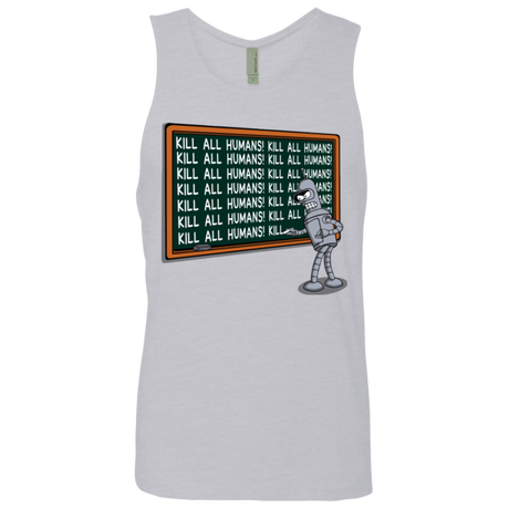 T-Shirts Heather Grey / Small Bender Detention Men's Premium Tank Top
