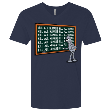 T-Shirts Midnight Navy / X-Small Bender Detention Men's Premium V-Neck
