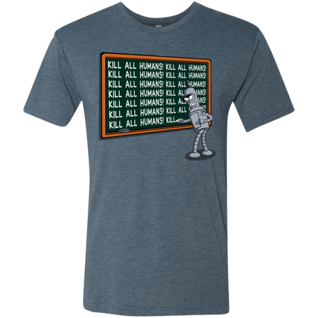 T-Shirts Indigo / Small Bender Detention Men's Triblend T-Shirt
