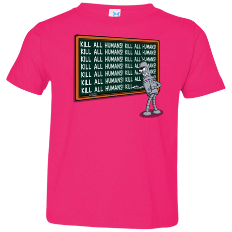 T-Shirts Hot Pink / 2T Bender Detention Toddler Premium T-Shirt