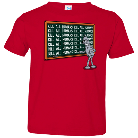 T-Shirts Red / 2T Bender Detention Toddler Premium T-Shirt