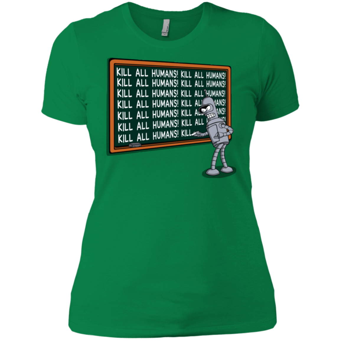 T-Shirts Kelly Green / X-Small Bender Detention Women's Premium T-Shirt