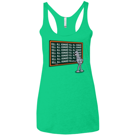 T-Shirts Envy / X-Small Bender Detention Women's Triblend Racerback Tank