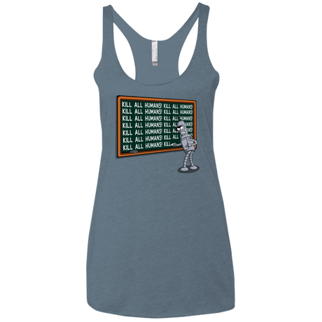T-Shirts Indigo / X-Small Bender Detention Women's Triblend Racerback Tank